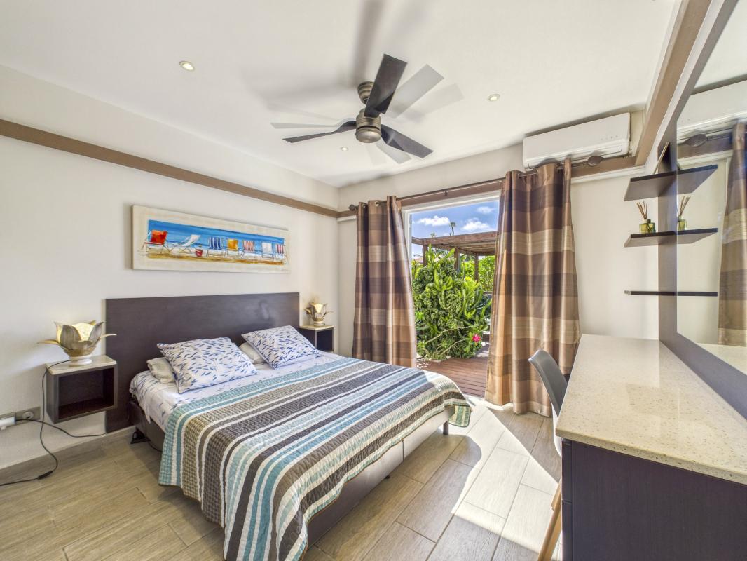 27.Location Villa piscine vue mer Saint François Guadeloupe_Suite parentale